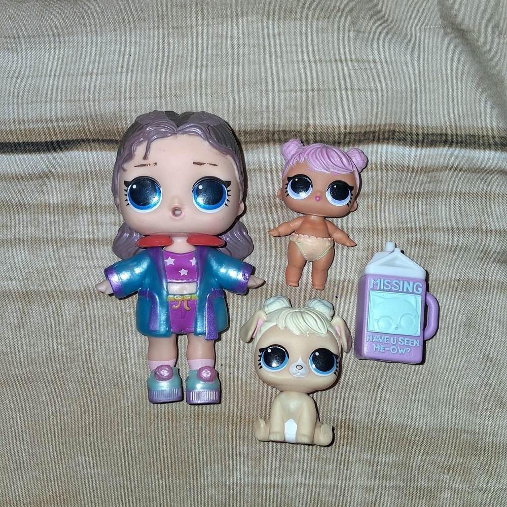 L.O.L. Surprise! Doll Set with Pink and Blue Accents